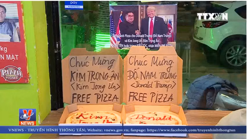 Hội nghị thượng đỉnh Mỹ - Triền Tiên vào thực đơn nhà hàng Hà Nội