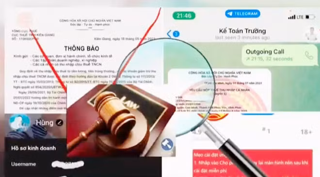 Nhiều hình thức lừa đảo mạo danh Tổng cục Thuế