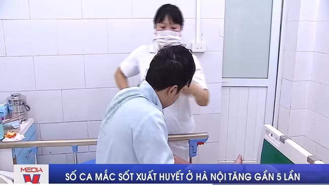 Số ca mắc sốt xuất huyết ở Hà Nội tăng gần 5 lần