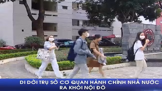 Di dời trụ sở cơ quan hành chính nhà nước ra khỏi nội đô