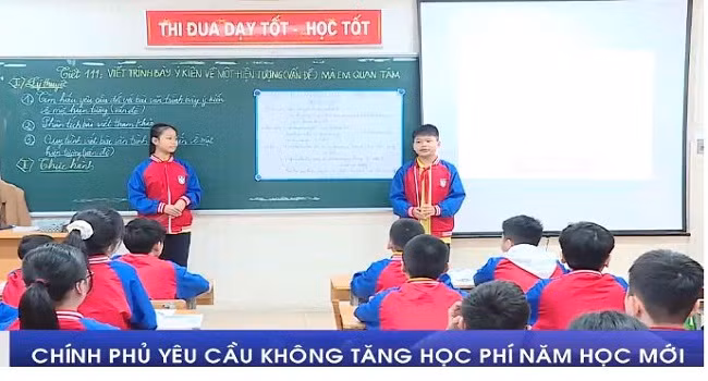 Chính phủ yêu cầu không tăng học phí năm học mới