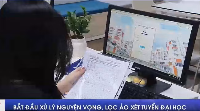 Bắt đầu xử lý nguyện vọng, lọc ảo xét tuyển đại học