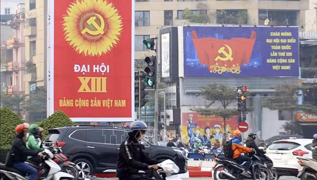 Nhân dân Thủ đô hướng về Đại hội