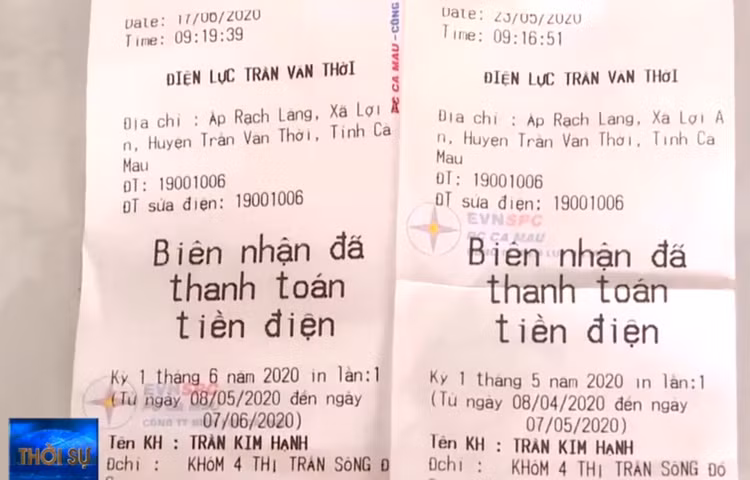 Người dân Cà Mau bức xúc vì tiền điện tăng bất thường