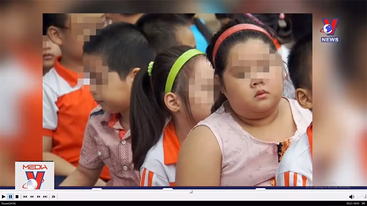 10 năm, số trẻ béo phì, thừa cân tăng gấp đôi