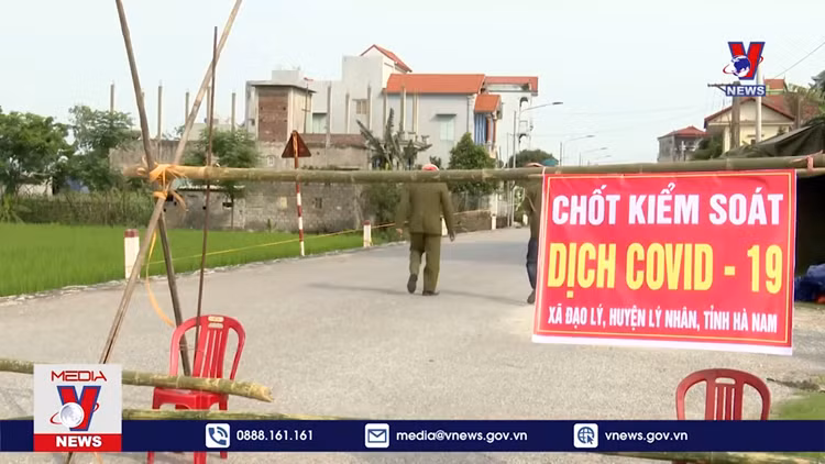 Xã Đạo Lý, tỉnh Hà Nam thực hiện cách ly xã hội