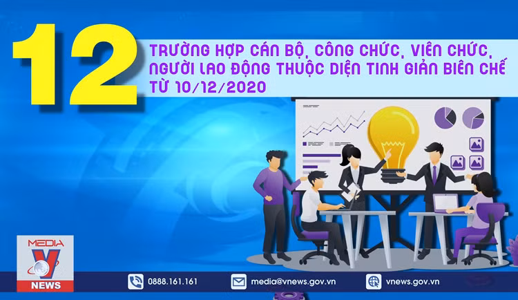 Quy định mới về tinh giản biên chế từ 10/12/2020
