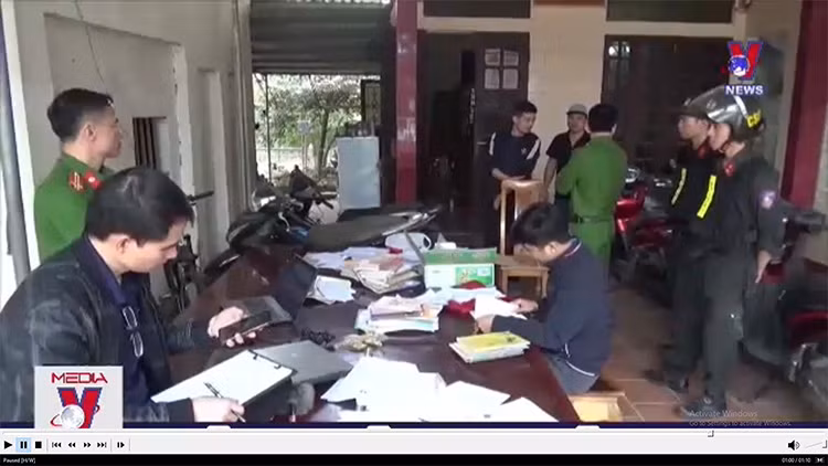Triệt xóa 6 điểm cho vay nặng lãi tại Thanh Hóa