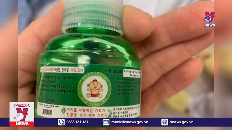 2 người bị ngộ độc do tinh dầu đuổi muỗi