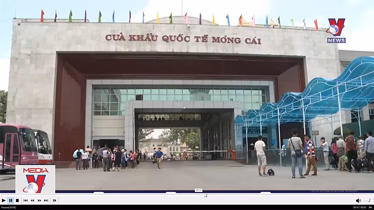 Cửa khẩu Móng Cái chính thức là cửa khẩu nhập khẩu lương thực vào Trung Quốc
