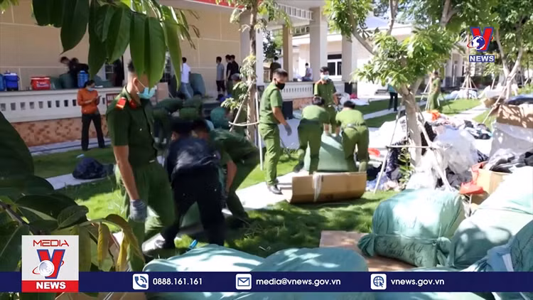 Bắt giữ 57 tấn hàng hóa nhập lậu từ Campuchia