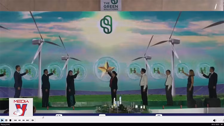 Khởi công nhà máy hydro xanh đầu tiên ở Việt Nam 