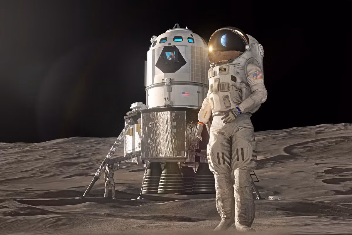 NASA hé lộ mẫu trạm đổ bộ mới trên Mặt Trăng 