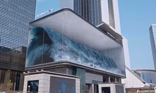 Xem sóng biển 3D vỗ giữa lòng thủ đô Seoul
