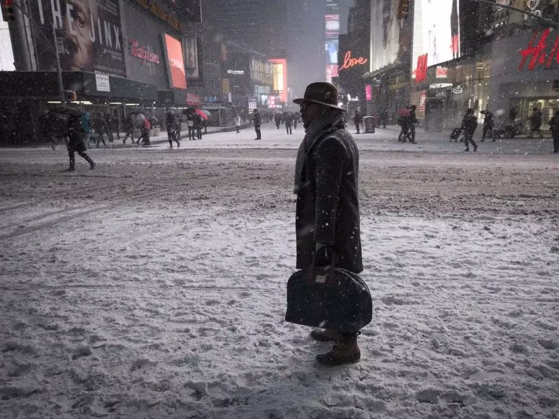 'Hạn hán' tuyết mùa đông dài nhất lịch sử ở New York