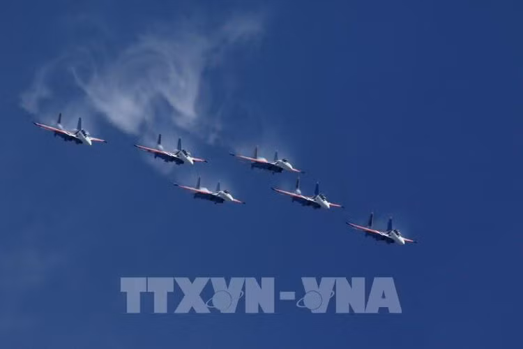Không quân Nga biểu diễn tại Army 2020