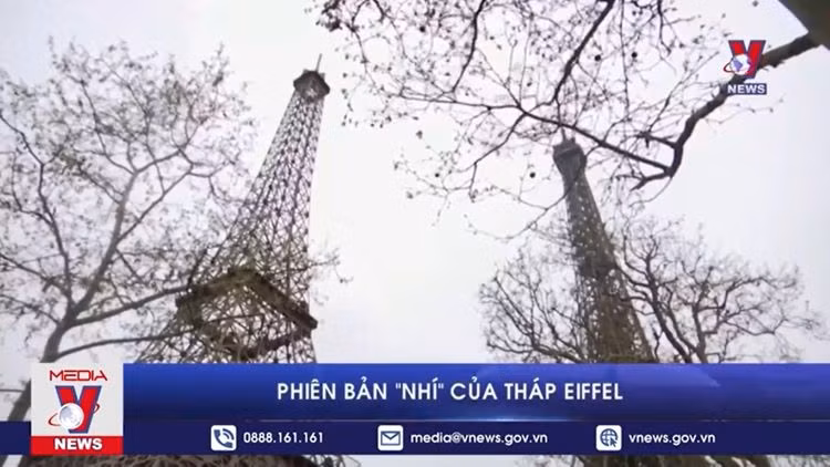 Phiên bản 'nhí' của Tháp Eiffel