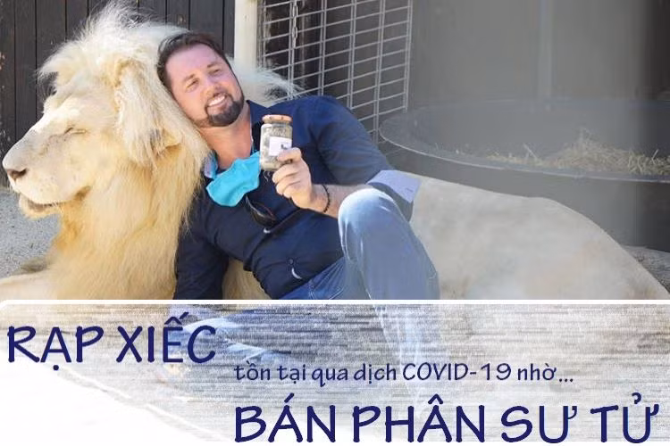 Rạp xiếc Đức tồn tại trong đại dịch COVID-19 nhờ... bán phân sư tử