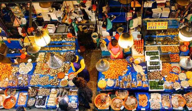 Ghé chợ hải sản gần 100 tuổi tại Hàn Quốc