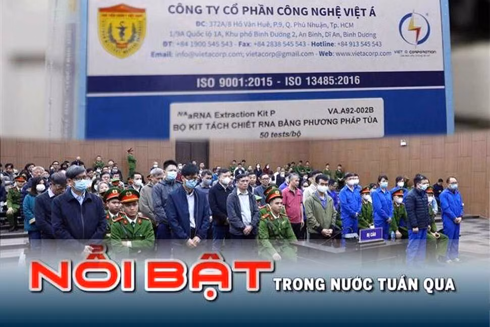 Tin tức TV - Nổi bật trong nước tuần qua: Xét xử vụ Việt Á; Bắt tạm giam nguyên Thứ trưởng Bộ Công Thương