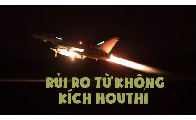 Tiêu điểm quốc tế: Rủi ro từ những cuộc không kích của Mỹ chống Houthi