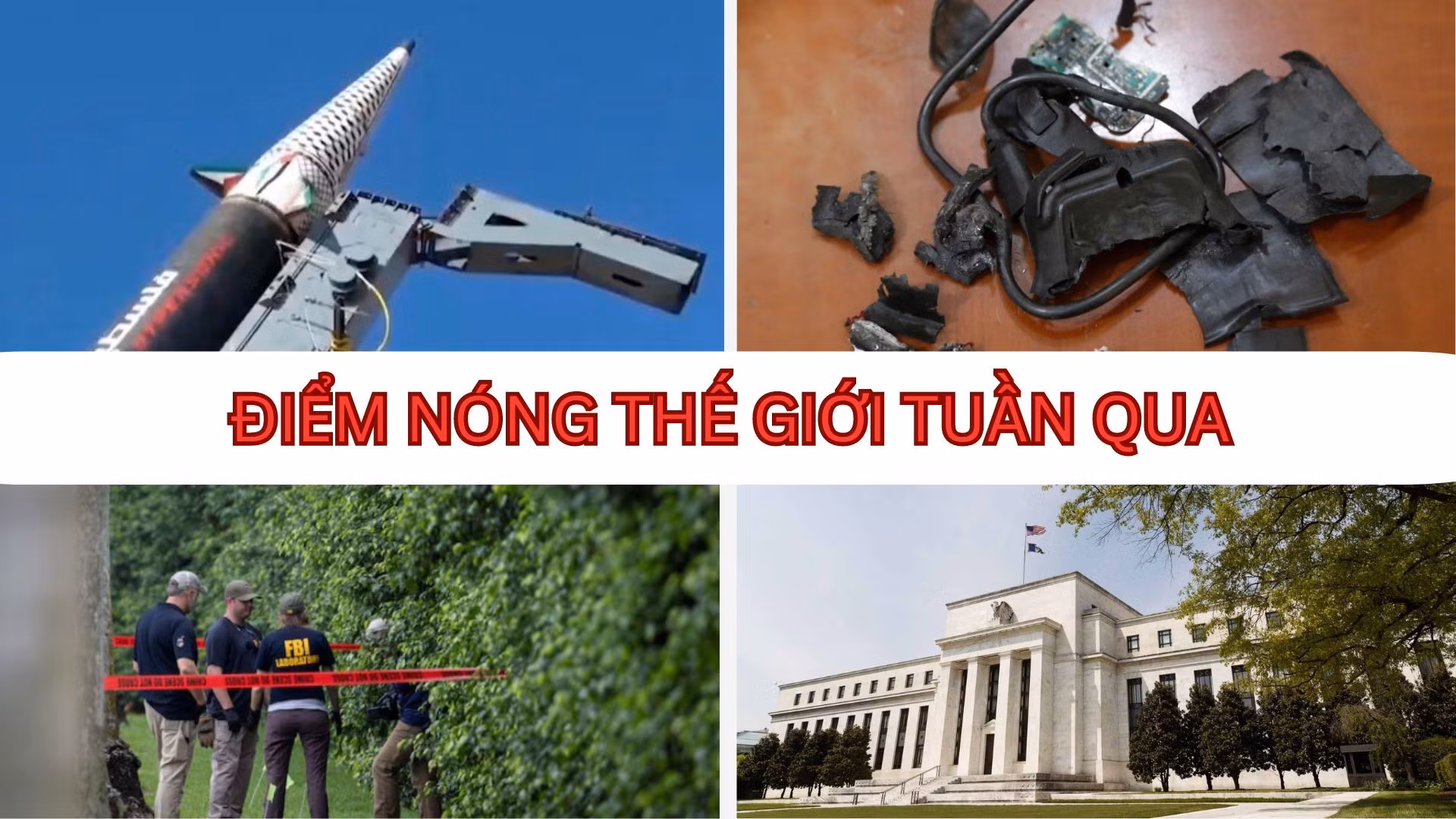 Tin tức TV: Làn sóng nổ máy nhắn tin, bộ đàm đẩy Israel-Liban tới bờ vực chiến tranh; ông Trump bị ám sát hụt lần thứ hai 
