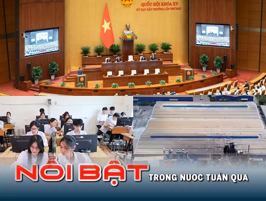 Tin tức TV: Miễn nhiệm chức vụ Chủ tịch Quốc hội đối với ông Vương Đình Huệ; Bắt đầu đăng ký dự thi tốt nghiệp Trung học Phổ thông 2024