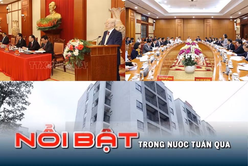 Tin tức TV : Phiên họp đầu tiên của Tiểu ban Văn kiện Đại hội XIV; đẩy nhanh đề án 1 triệu căn nhà ở xã hội