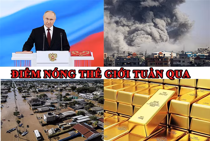 Tin tức TV: Những ưu tiên của Tổng thống Nga nhiệm kỳ mới; Israel tăng cường tấn công Rafah