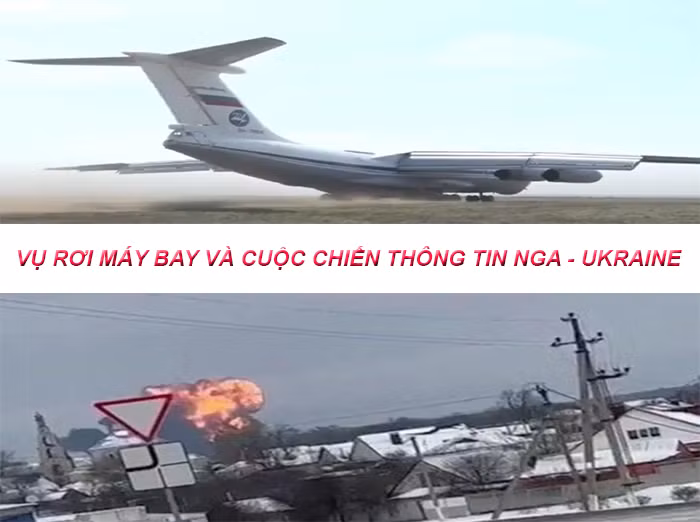 Tiêu điểm Quốc tế: Vụ rơi máy bay và cuộc chiến thông tin Nga - Ukraine
