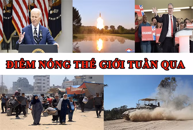 Tin tức TV: Tổng thống Biden khẳng định quyết tâm tranh cử; Công đảng giành chiến thắng lịch sử ở Anh
