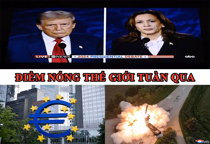 Tin tức TV: Bà Harris áp đảo ông Trump trong tranh luận tổng thống Mỹ; nóng vấn đề sử dụng tên lửa tầm xa ở Ukraine 