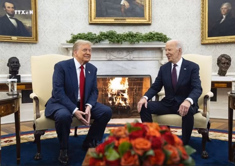 Tiết lộ nội dung cuộc thảo luận giữa Tổng thống Biden và ông Trump tại Nhà Trắng