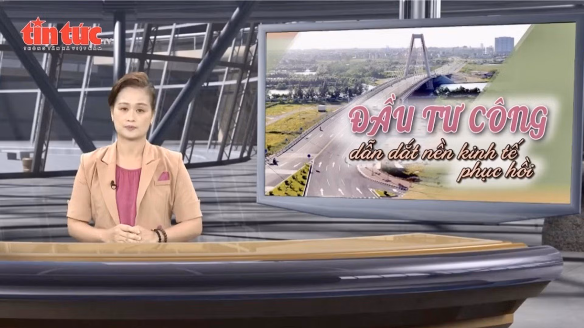 Tin tức TV: Đầu tư công dẫn dắt nền kinh tế phục hồi