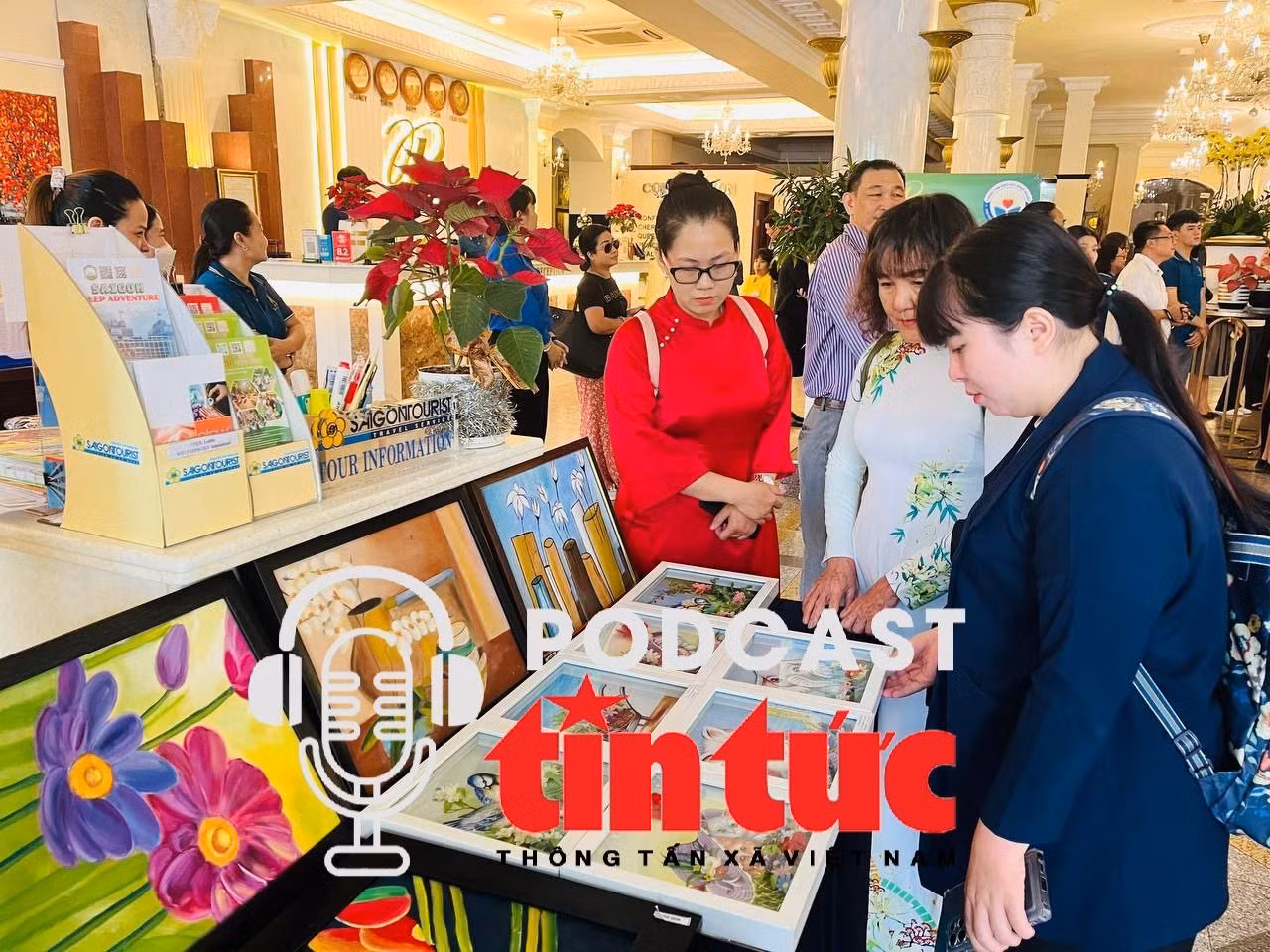 TP Hồ Chí Minh: Triển lãm tranh gây quỹ từ thiện cho trẻ em khuyết tật