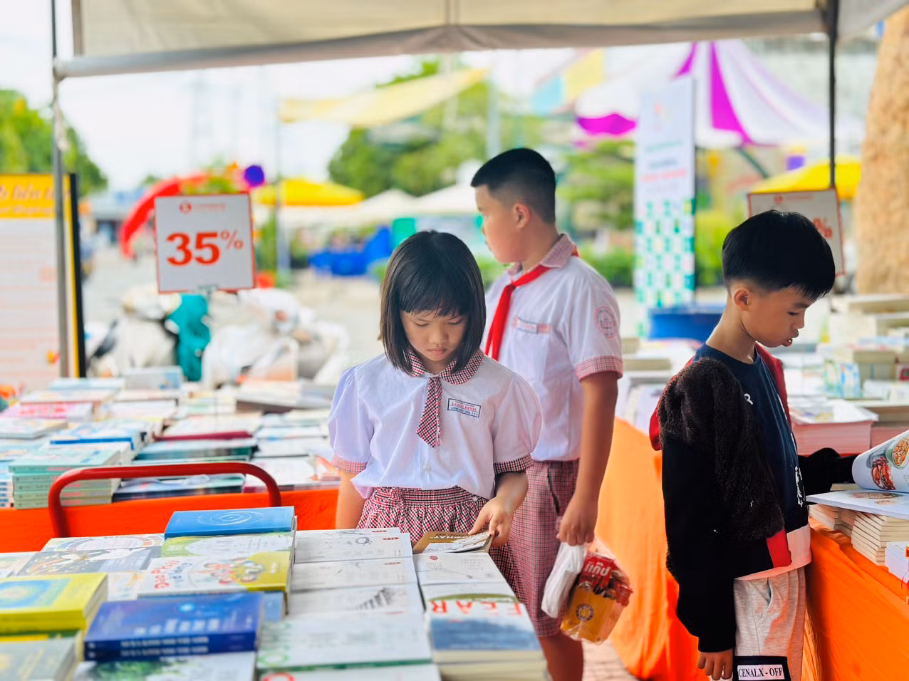 Học sinh thỏa sức vui hè cùng Hội sách thiếu nhi TP Hồ Chí Minh 