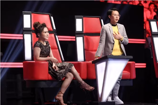 Tập 4 The Voice Kids 2017: Cát Tường đánh trống thuyết phục được Dương Ngọc Ánh lanh lợi hát 'Hello' ảnh 5