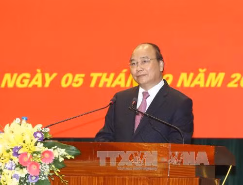 Thủ tướng dự Lễ Khai giảng tại Học viện Chính trị quốc gia Hồ Chí Minh ảnh 1