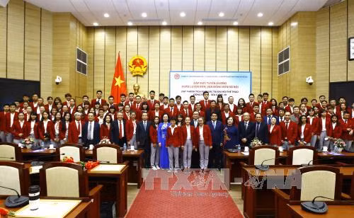 Hà Nội tuyên dương các vận động viên xuất sắc tại SEA Games 29 ảnh 1