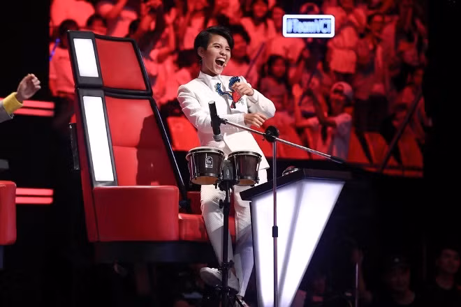 Tập 4 The Voice Kids 2017: Soobin Hoàng Sơn hóa 'hoàng tử kẹo' ảnh 6