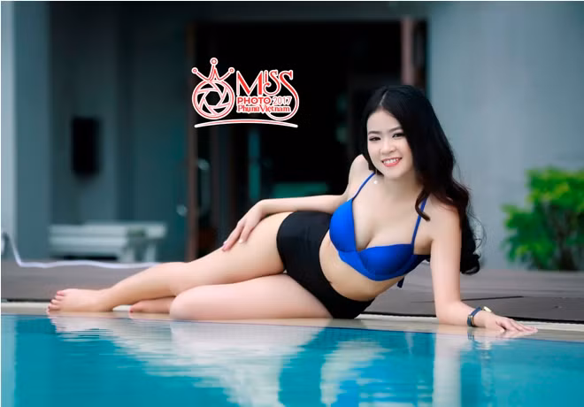 Màn trình diễn bikini 'hot' của thí sinh Miss Photo 2017 ảnh 1