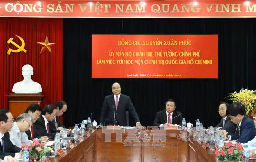 Thủ tướng dự Lễ Khai giảng tại Học viện Chính trị quốc gia Hồ Chí Minh ảnh 3