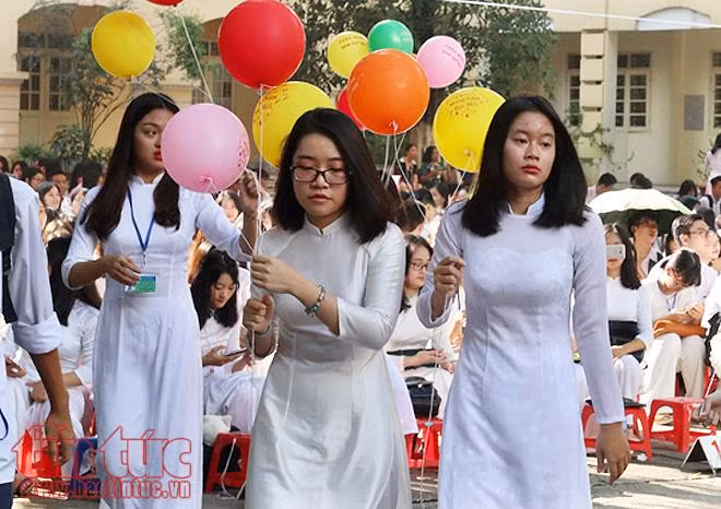 Ngắm nữ sinh Việt Đức rạng ngời trong ngày khai giảng ảnh 10