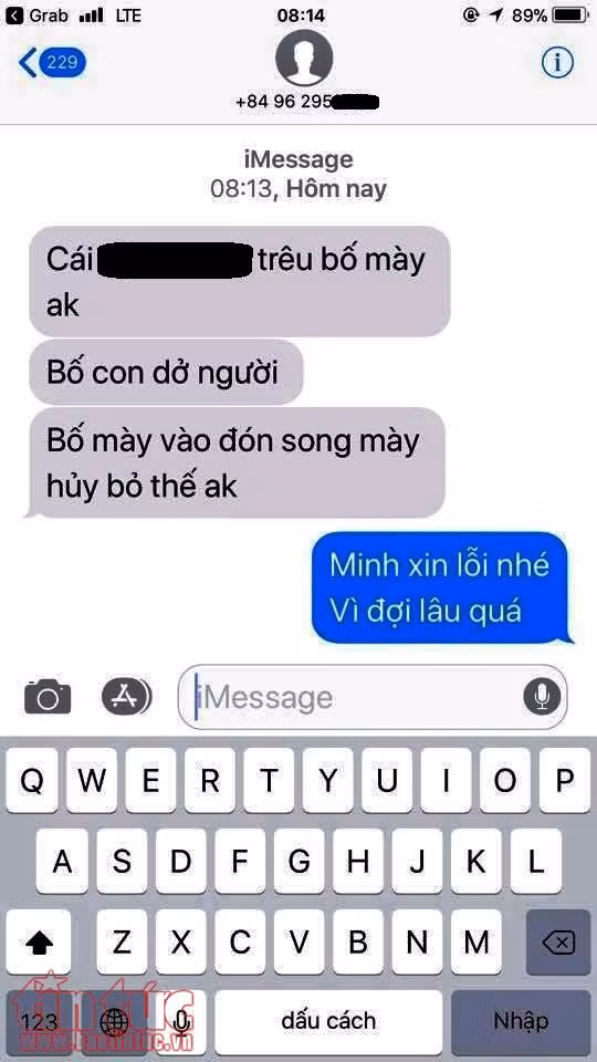 Hủy hợp đồng vĩnh viễn lái xe Grab chửi khách vì hủy chuyến ảnh 1
