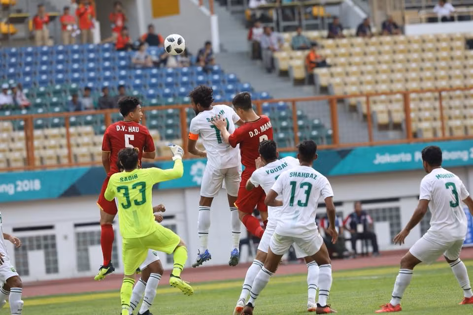 ASIAD 2018: Olympic Việt Nam giành chiến thắng 3-0 trong trận mở màn ảnh 8