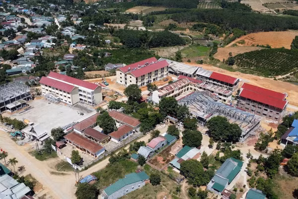 Xác định rõ lộ trình, giải ngân vốn đầu tư xây dựng trường liên cấp