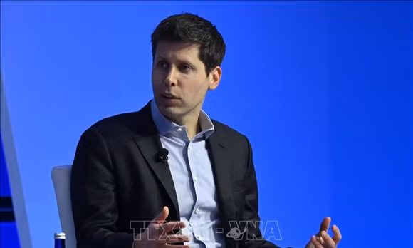 Giám đốc điều hành OpenAI Sam Altman. Ảnh: AFP/TTXVN (Không được phép sử dụng, chia sẻ bởi bên thứ ba)