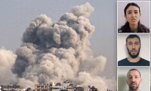 Israel tấn công các mục tiêu trên khắp Gaza