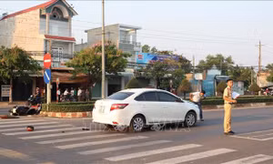 Bình Phước: Ô tô tông xe máy, hai người thương vong
