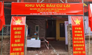 Hoàn tất công tác chuẩn bị bầu cử lại ở xã Tráng Việt, Mê Linh (Hà Nội)